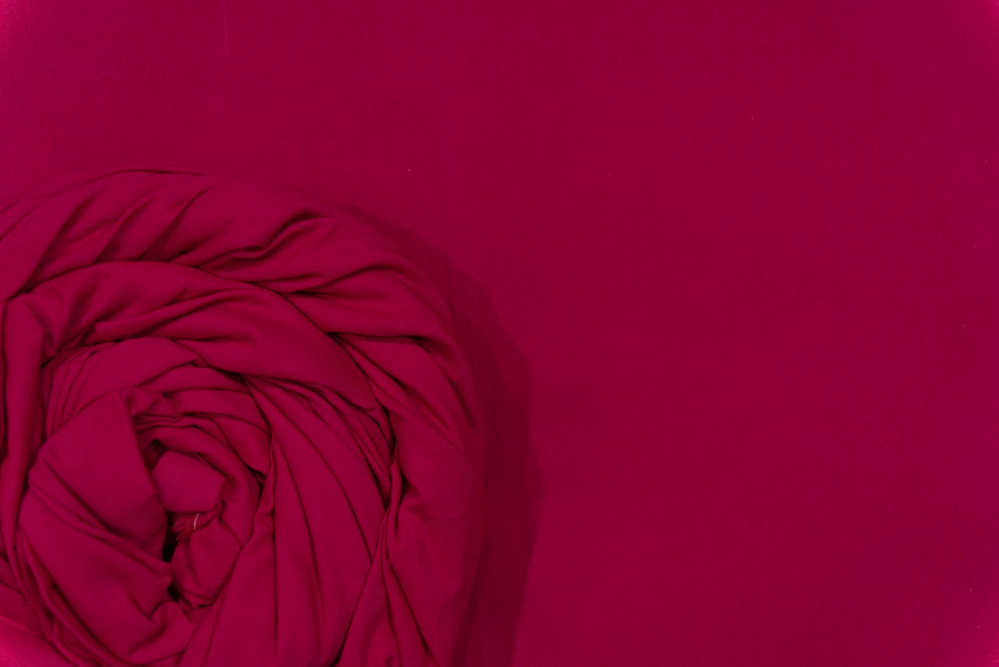 FUCHSIA ROSE MULMUL COTTON FABRIC-HF6251