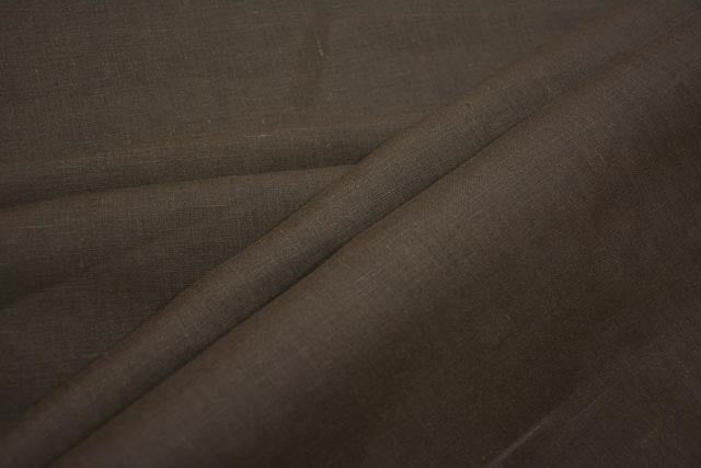 CODE BROWN LINEN TROUSER FABRIC-NVHF3014