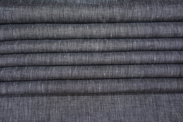 FROST GREY BELGIAN LINEN FABRIC-HF1876