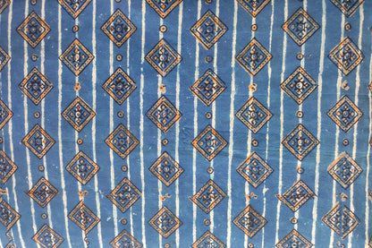 BLOCK PRINTED COTTON FABRIC-PCF290(2 MTR)