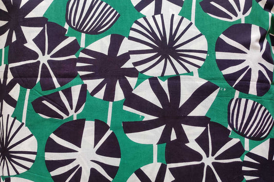 BLOCK PRINTED COTTON FABRIC-PCF202(2 MTR)