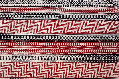 BLOCK PRINTED COTTON FABRIC-PCF38(1 MTR)