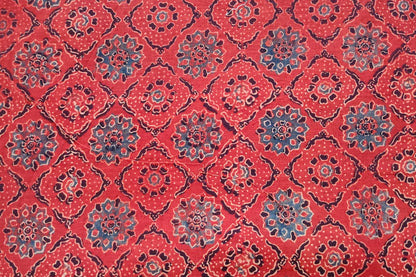 BLOCK PRINTED COTTON FABRIC-PCF25(0.5 MTR)