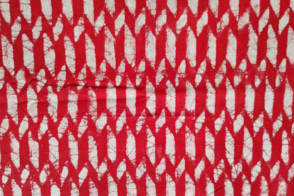 BLOCK PRINTED COTTON FABRIC-PCF109(0.5 Mtr)