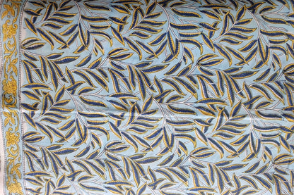BLOCK PRINTED COTTON FABRIC-PCF296(2 MTR)