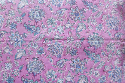 BLOCK PRINTED COTTON FABRIC-PCF250(1 MTR)