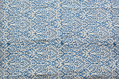 BLOCK PRINTED COTTON FABRIC-PCF110(0.5 Mtr)