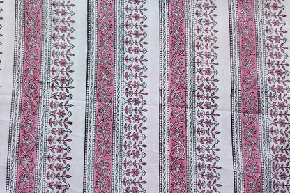 BLOCK PRINTED COTTON FABRIC-PCF153(1 MTR)