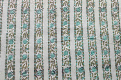 BLOCK PRINTED COTTON FABRIC-PCF234(0.5 MTR)
