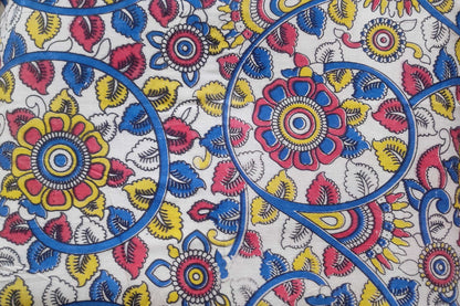 BLOCK PRINTED COTTON FABRIC-PCF409(0.5 MTR)