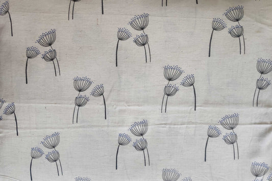 BLOCK PRINTED COTTON FABRIC-PCF409(0.5 MTR)