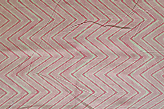 BLOCK PRINTED COTTON FABRIC-PCF217(0.5 MTR)