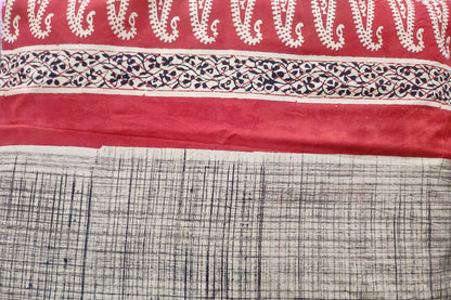 BLOCK PRINTED COTTON FABRIC-PCF254(1 MTR)