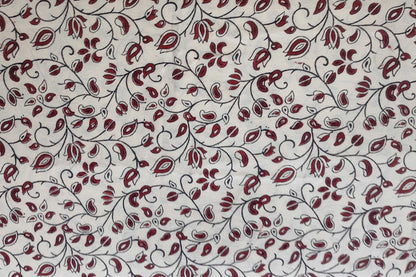 BLOCK PRINTED COTTON FABRIC-PCF432(1 MTR)