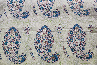 BLOCK PRINTED COTTON FABRIC-PCF49(1 MTR)