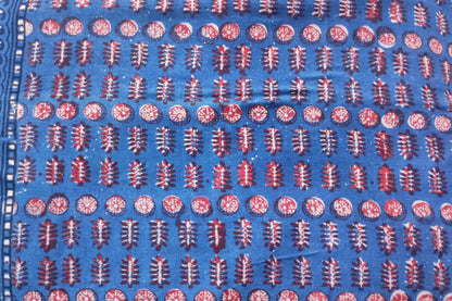 BLOCK PRINTED COTTON FABRIC-PCF258(1 MTR)