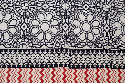 BLOCK PRINTED COTTON FABRIC-PCF52(1 MTR)