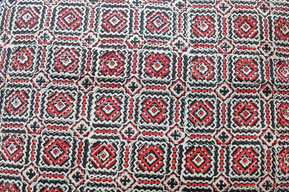 BLOCK PRINTED COTTON FABRIC-PCF265(1 MTR)