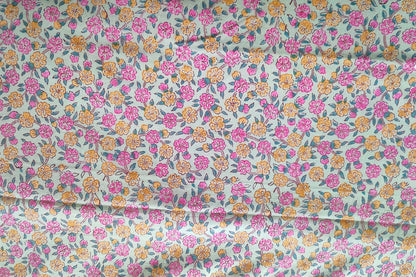 BLOCK PRINTED COTTON FABRIC-PCF271(1 MTR)