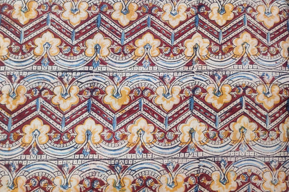 BLOCK PRINTED COTTON FABRIC-PCF413(1 MTR)