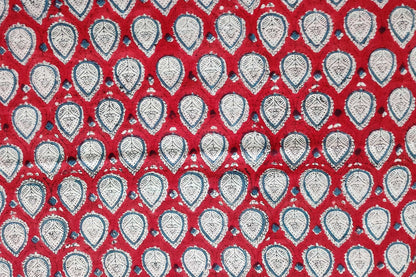 BLOCK PRINTED COTTON FABRIC-PCF29(1 MTR)