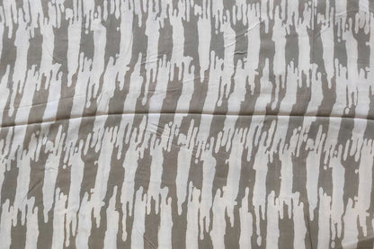 BLOCK PRINTED COTTON FABRIC-PCF389(2.5 MTR)