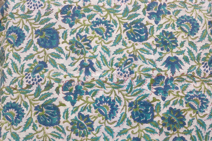 BLOCK PRINTED COTTON FABRIC-PCF69(1 MTR)