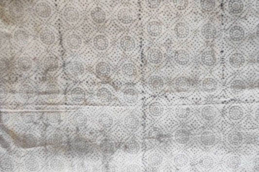 BLOCK PRINTED COTTON FABRIC-PCF390(2.5 MTR)