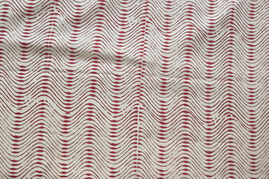 BLOCK PRINTED COTTON FABRIC-PCF464(1 MTR)