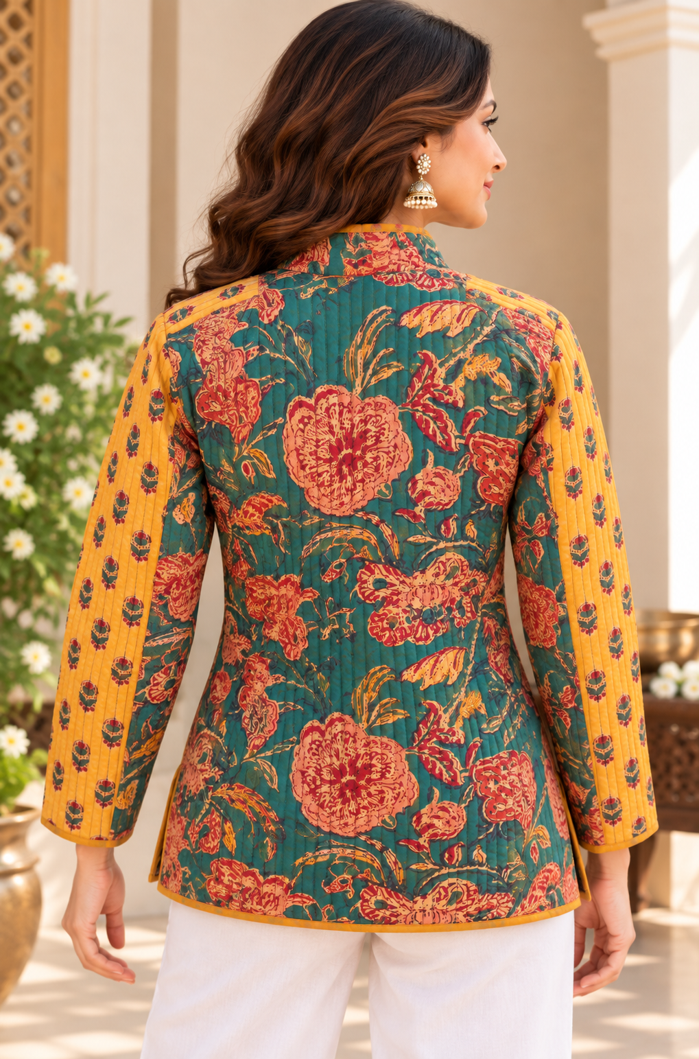 Mehira Reversible Quilted Jacket