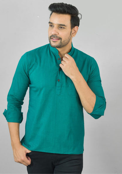 COTTON MEN SLUB KURTA-NFS27