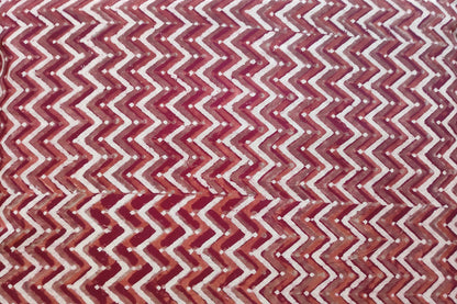 BLOCK PRINTED COTTON FABRIC-PCF511(2.5 MTR)