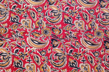 BLOCK PRINTED COTTON FABRIC-PCF475(1 MTR)
