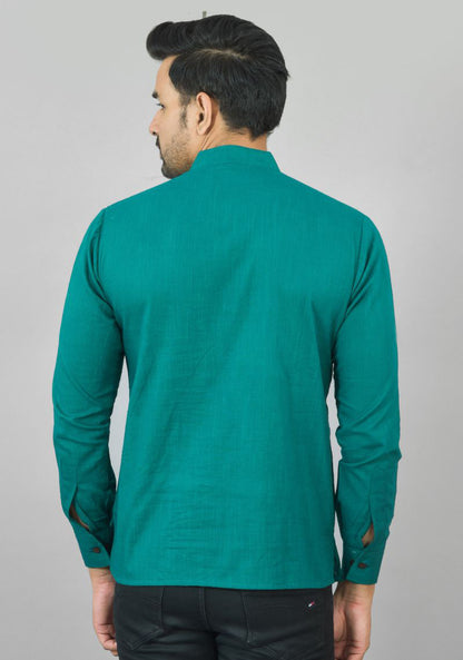 COTTON MEN SLUB KURTA-NFS27