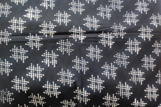 BLOCK PRINTED COTTON FABRIC-PCF503(2 MTR)