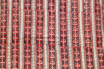 BLOCK PRINTED COTTON FABRIC-PCF32(1 MTR)