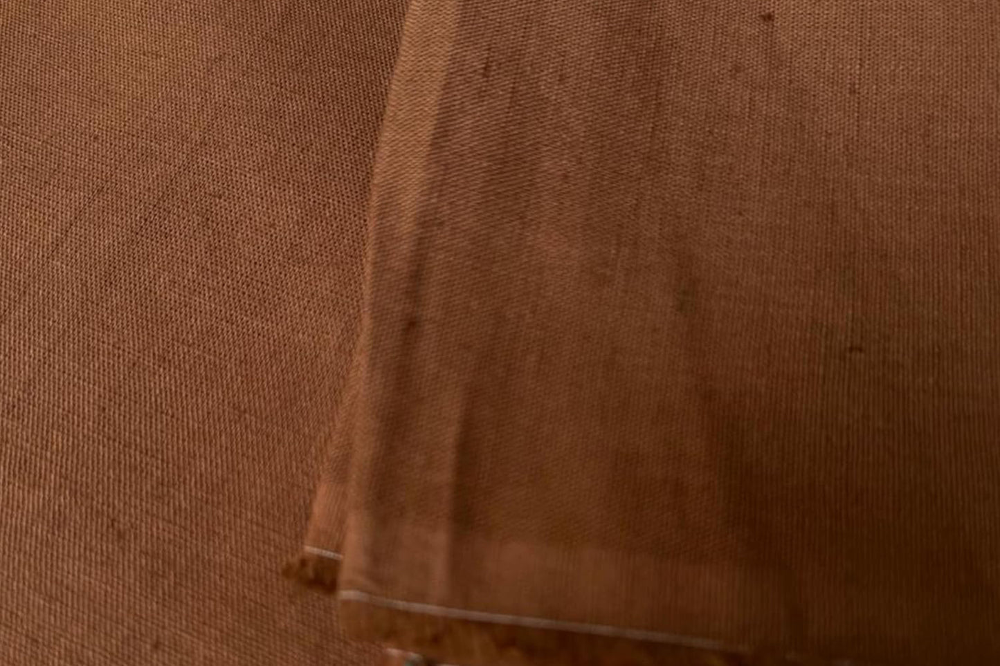 BROWN COTTON FLEX FABRIC -HF6443