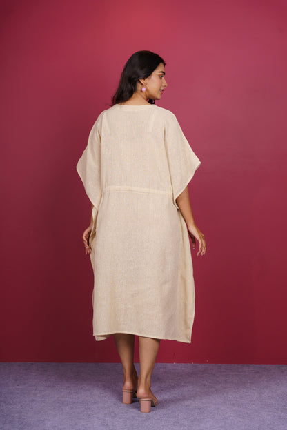 Fish Embroidered Kaftan-NVK534