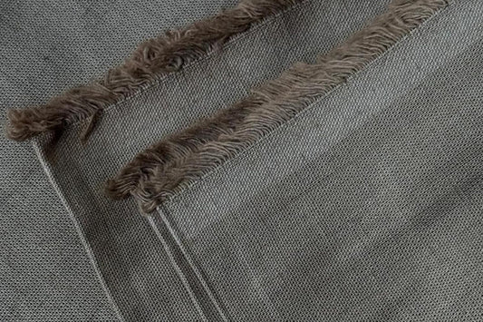 GREY COTTON FLEX FABRIC -HF6445