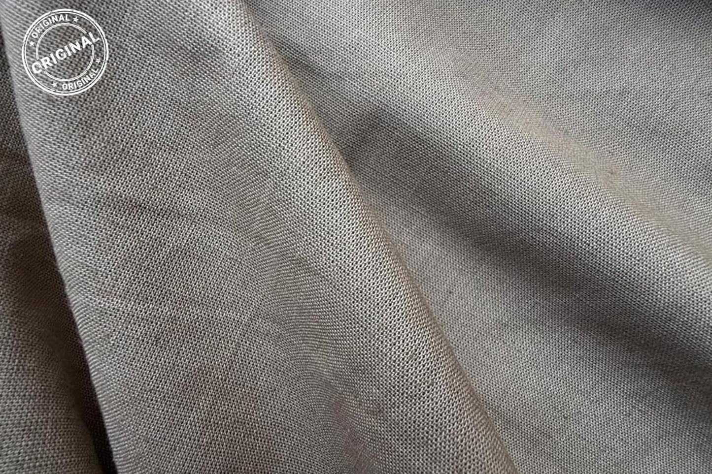 GREY COTTON FLEX FABRIC -HF6445
