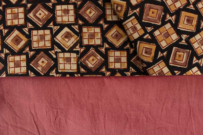 COTTON BLOCK PRINTED COMBO SET(2.5+2.5)-HF6343
