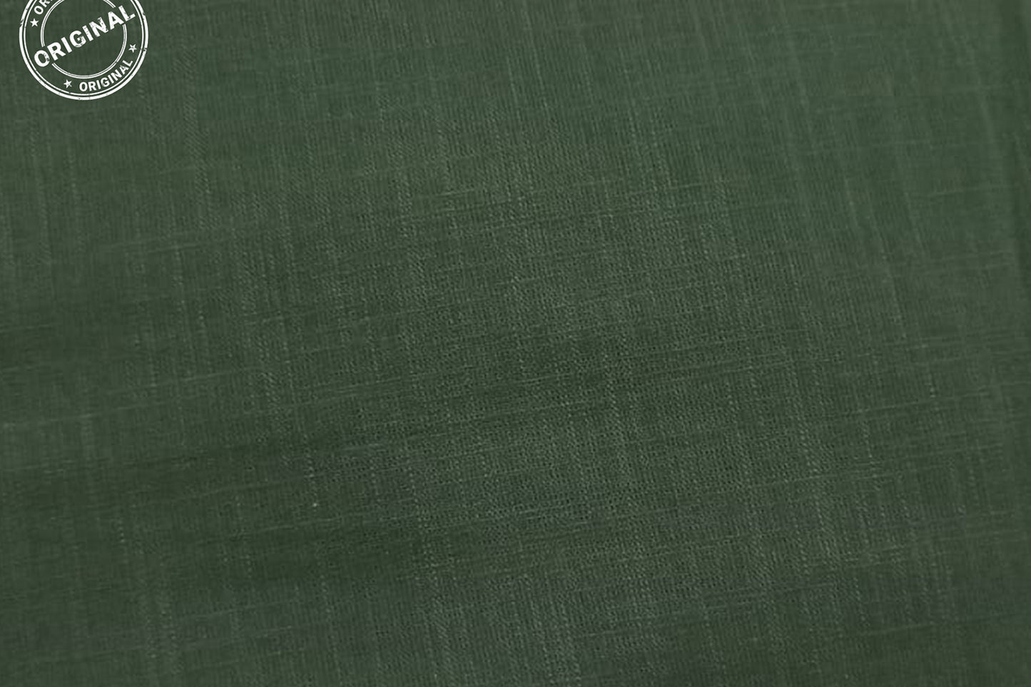 Green Slub Cotton Material for Dressmaking, Craft & Decor Fabric HF6418