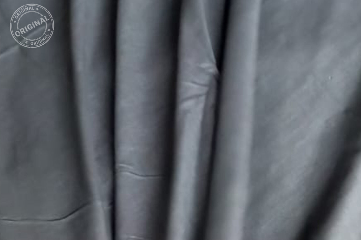 Charcoal Grey Slub Cotton Material for Dressmaking, Craft & Decor Fabric HF6420