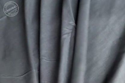Charcoal Grey Slub Cotton Material for Dressmaking, Craft & Decor Fabric HF6420