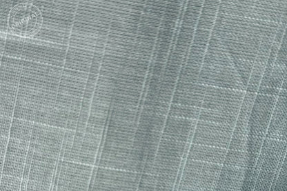 Grey Slub Cotton Material for Dressmaking, Craft & Decor Fabric HF6422