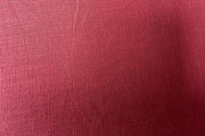 Maroon Slub Cotton Material for Dressmaking, Craft & Decor Fabric HF6423