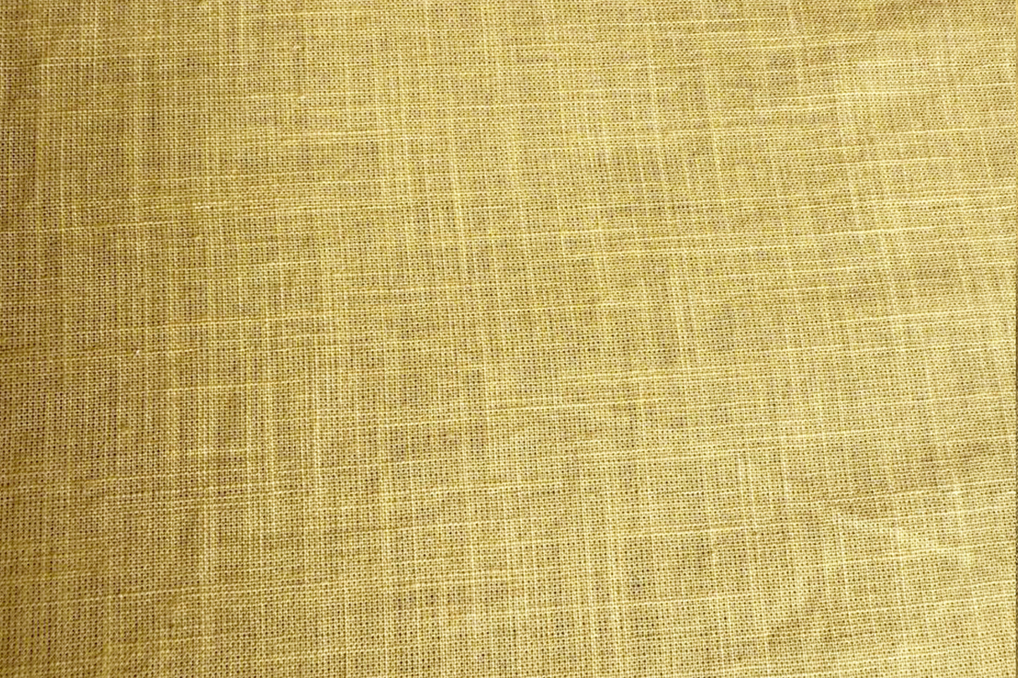 Yellow Slub Cotton Material for Dressmaking, Craft & Decor Fabric HF6424
