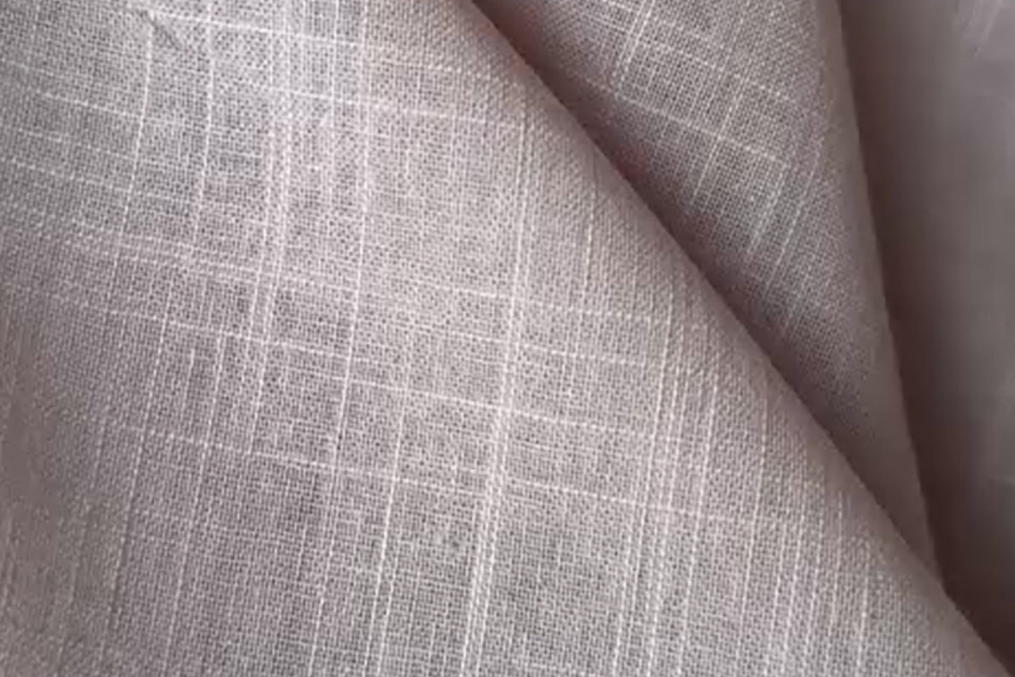 Natural Slub Cotton Material for Dressmaking, Craft & Decor Fabric HF6425