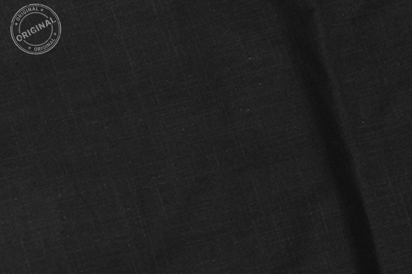 Black Slub Cotton Material for Dressmaking, Craft & Decor Fabric HF6432
