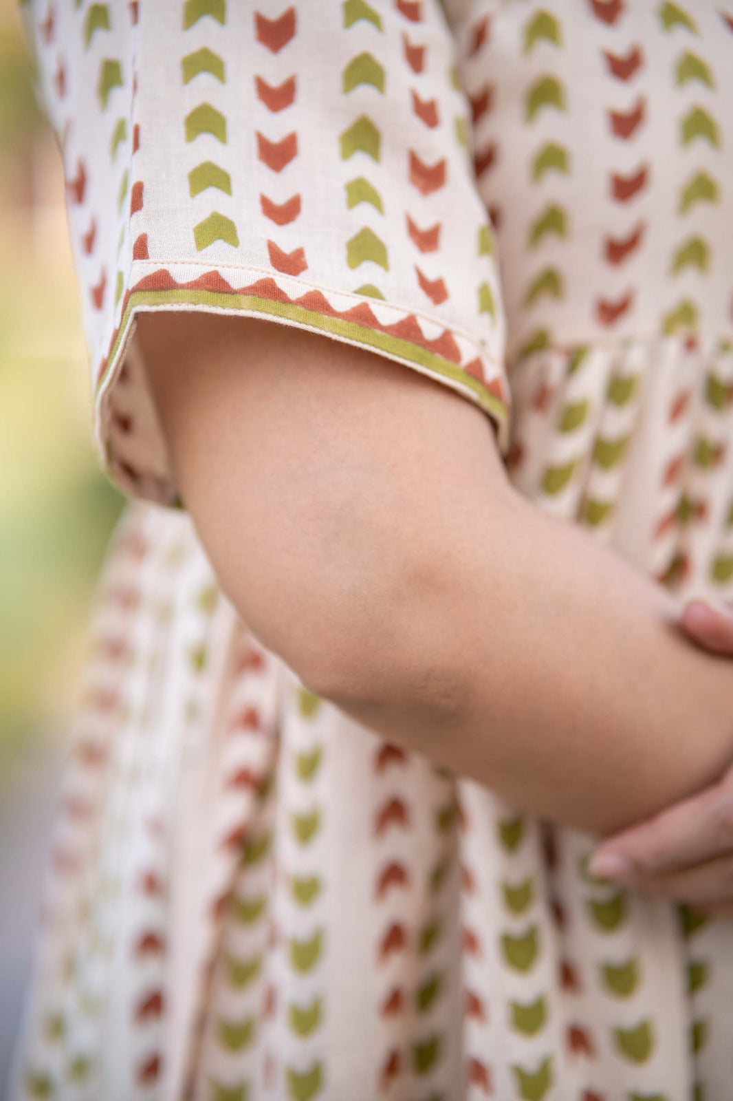 Geometric Summer Dress -NFD66